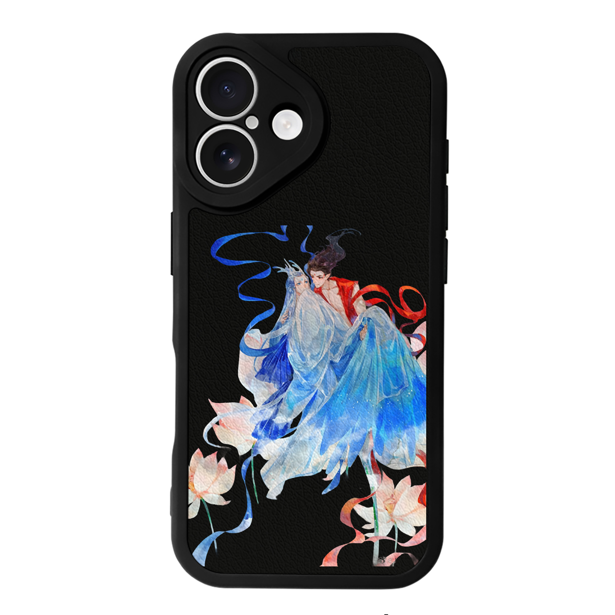 （画像用） Ne Zha 2 ナタ 魔童の大暴れ 【iPhone 16シリーズ対応】シリコンスマホケース（レザー調） 材質：シリコン